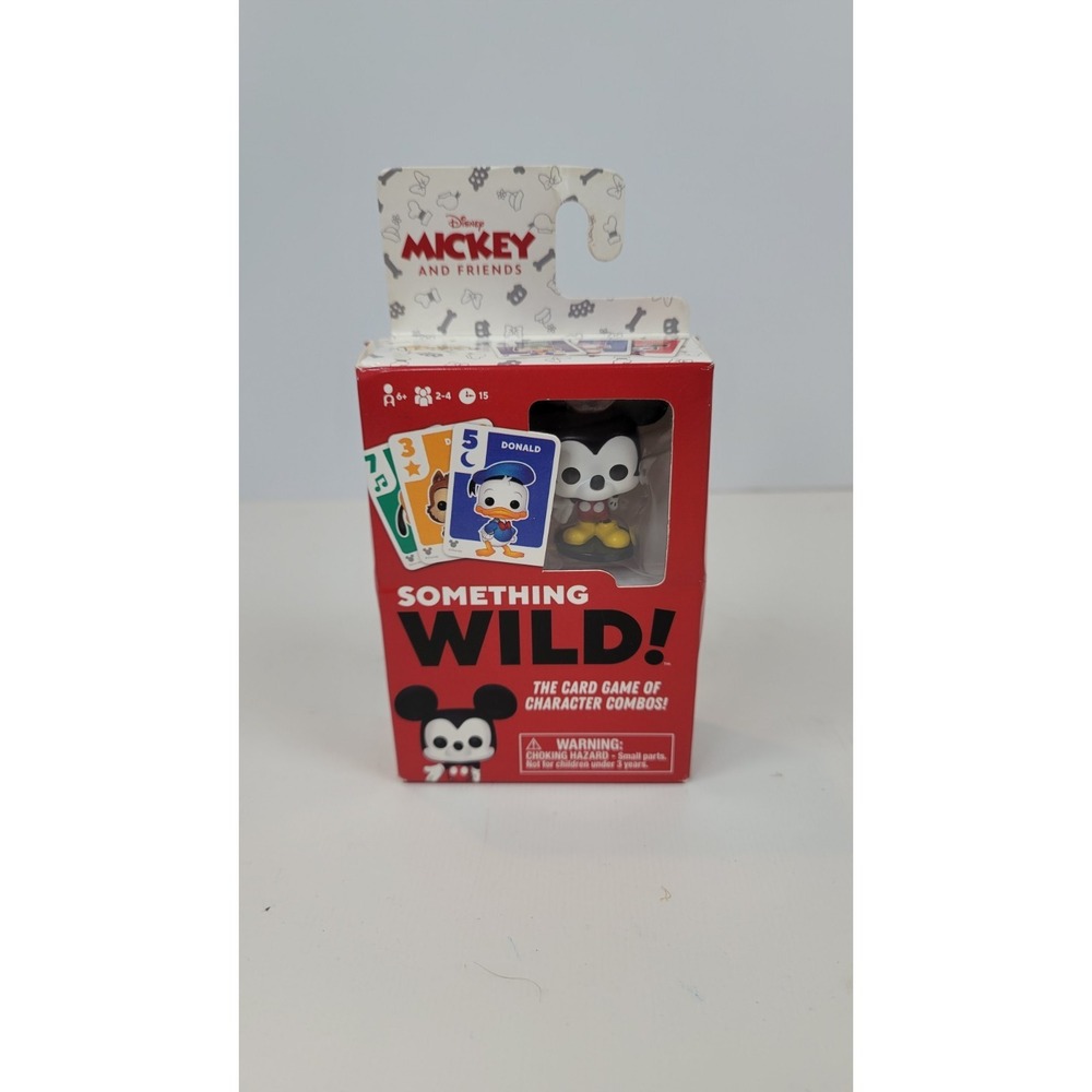 Funko Pop Disney Mickey and Friends Something Wild Card Game Box Unopened
